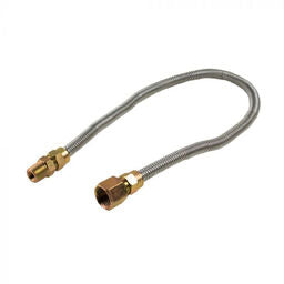 American Hearth Flexible Gas Line, 24-Inch Stainless Steel