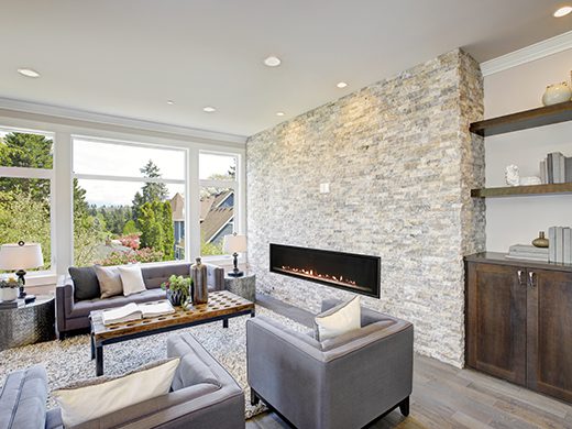 American Hearth Loft Linear Direct Vent Gas Fireplace