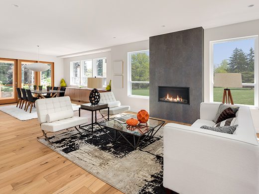 American Hearth Loft Linear Direct Vent Gas Fireplace
