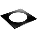 DuraTech 6" Diameter Round Support Box Square Trim