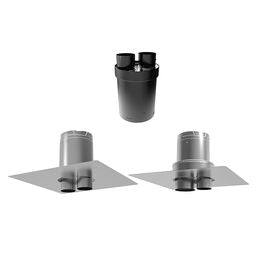 DirectVent Pro 4" x 6-5/8" - 3"-4" Co-Linear Adapter