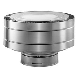 DirectVent Pro 4" x 6-5/8" - Low-Profile Vertical Termination Cap (Aluminum)