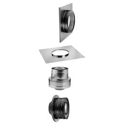 DirectVent Pro 4" x 6-5/8" - Masonry Chimney Conversion Kit