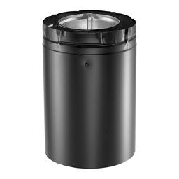 DirectVent Pro 4" x 6-5/8" - 4X6 Diameter - 16" Pipe Extension (Black)