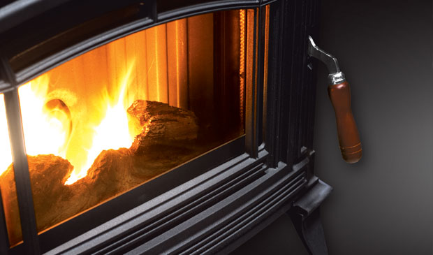 Enviro Meridian Cast Iron Pellet Freestanding Stove