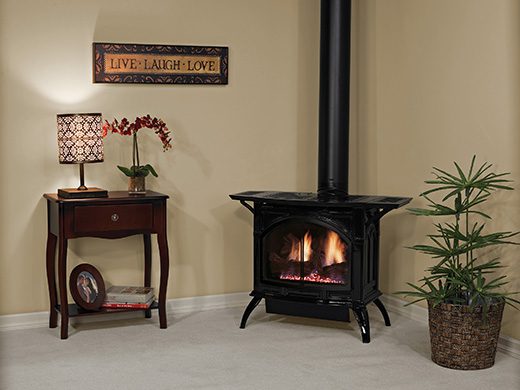 American Hearth Spirit Stoves Cast Iron Direct Vent Gas Stove