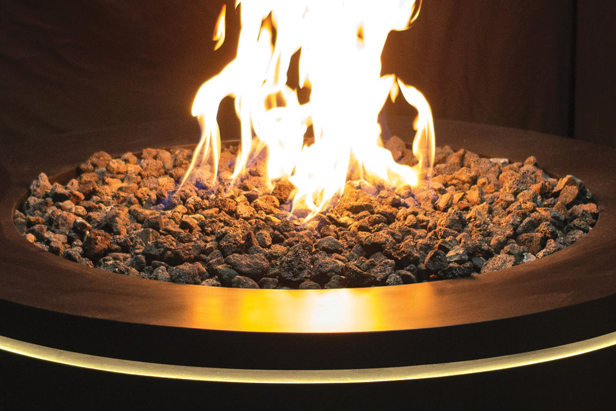 Urbana Halo Round Gas Fire Pit