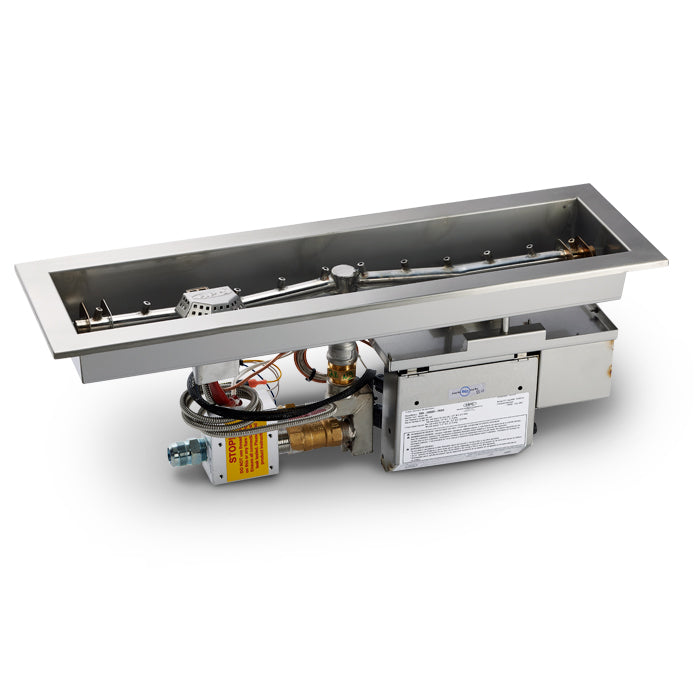 HPC Linear Torpedo Trough Burner - Electronic Ignition
