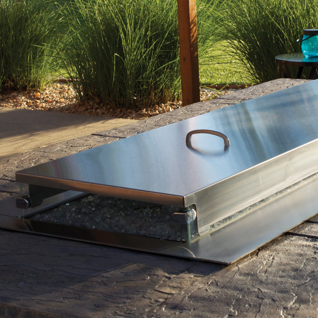 American Hearth Carol Rose Outdoor Linear Gas Fire Pit