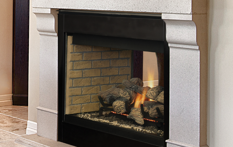 Superior DRT40ST See-Through Direct Vent Gas Fireplace
