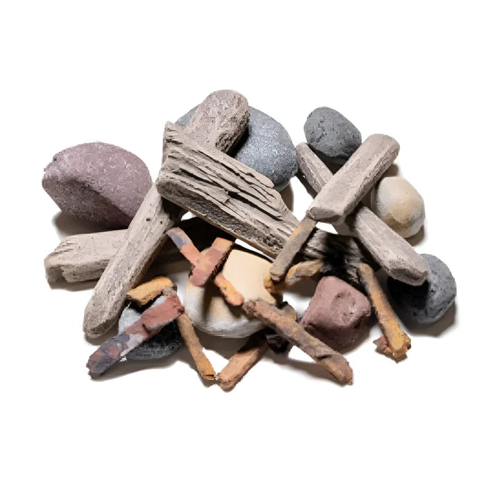Superior Driftwood Pieces and Rock Media Kit