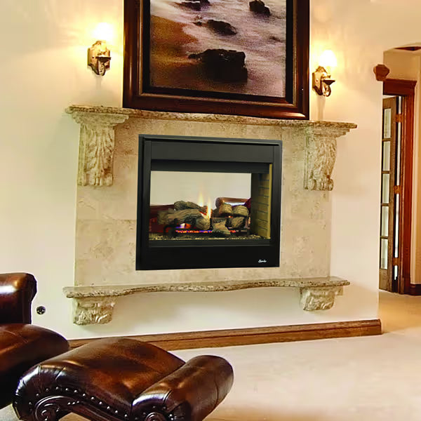 Superior DRT35ST See-Through Direct Vent Gas Fireplace