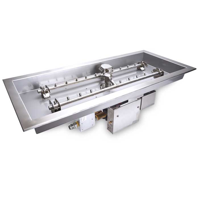 HPC Rectangular Torpedo Burner - Electronic Ignition