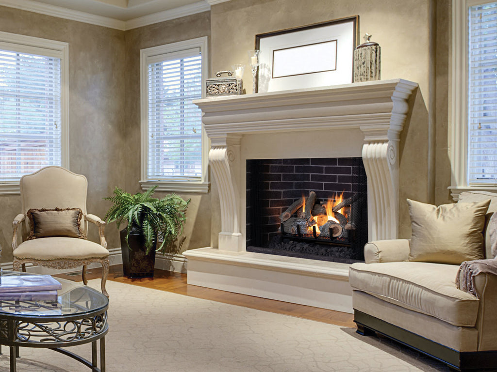 Superior 36" Ozark Charred Oak Vented Gas Log Set